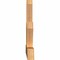 Ekena Millwork Saratoga Timber Gable Bracket, Western Red Cedar, 72"W x 33"H x 3 1/2"D x 5 1/2"F, 11/12 Pitch GBW072X33X0406SAR00SWR - alternate 2